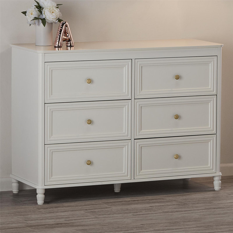 Little Seeds Piper 6 Drawer Double Dresser & Reviews Wayfair